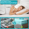 4 Pcs Bed Sheet Holder, Sheet Holders for Corners with