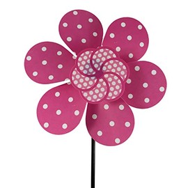 Connie N Randy Trueliving Outdoors Decorative Garden Windmill (Pink)