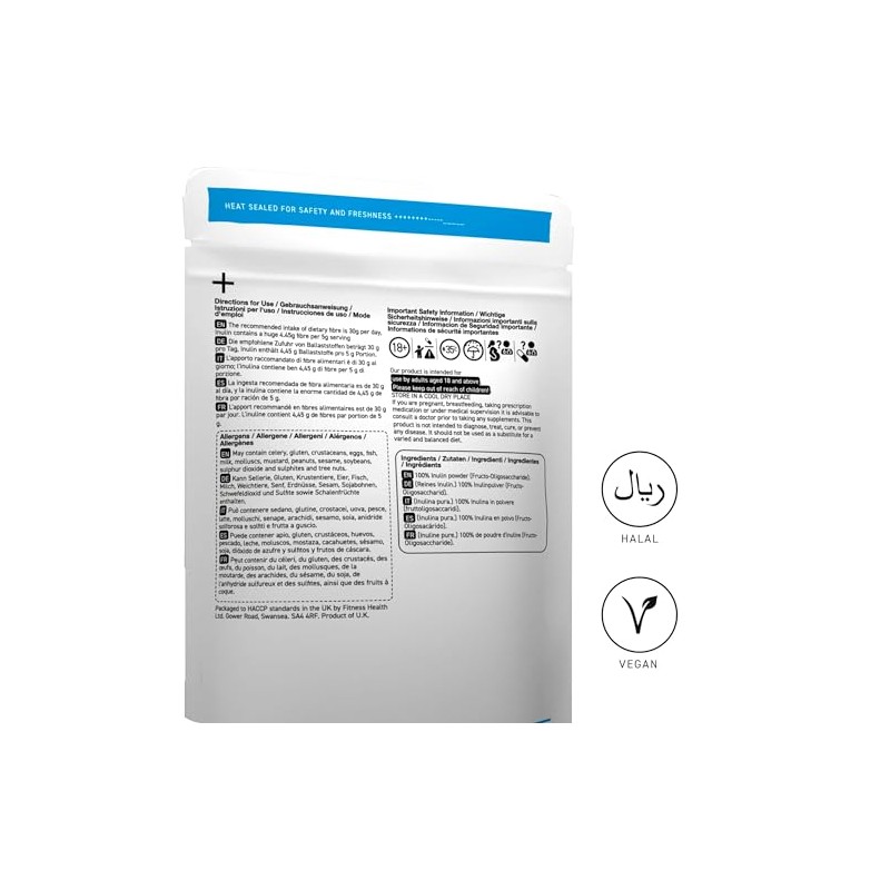 Pure Inulin - High Grade Prebiotic Fibre | Provide Benefit