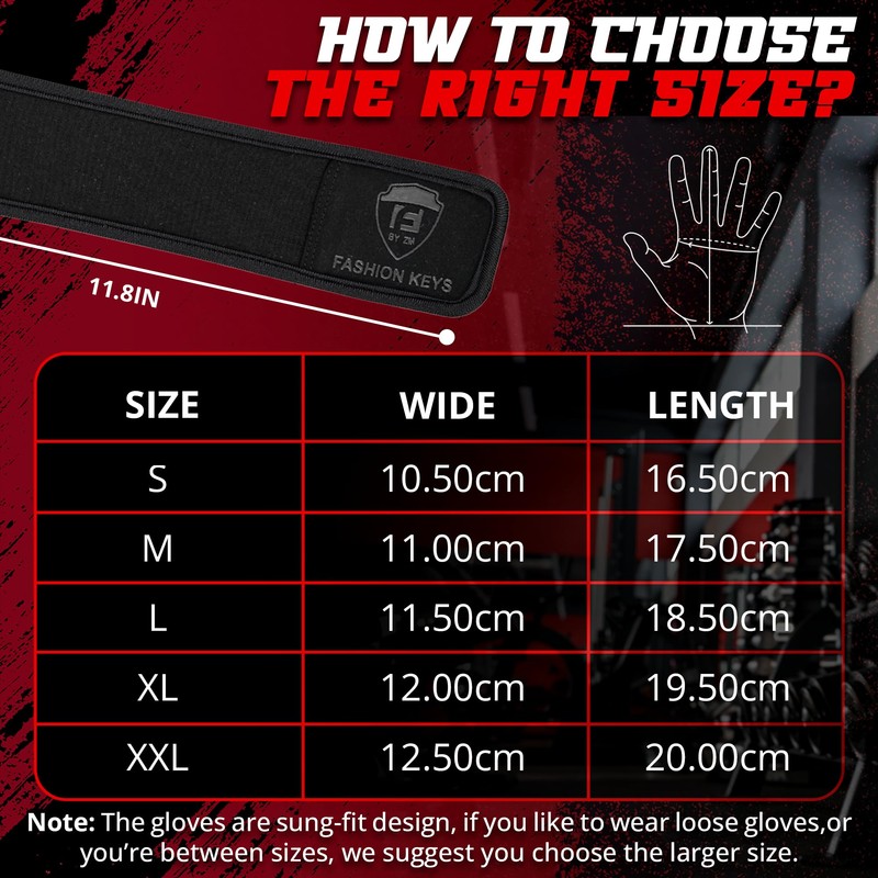 FK by ZM Gym Workout Gloves for Men & Women