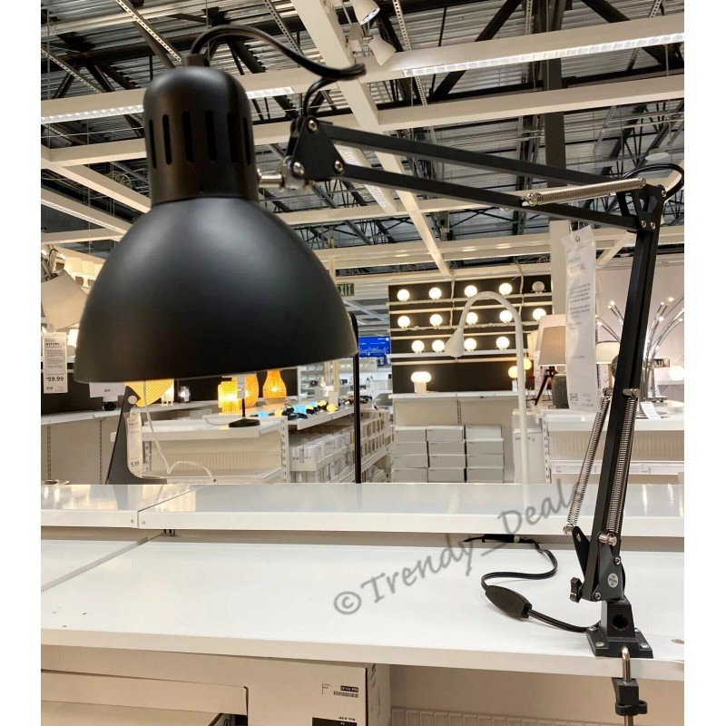 Ikea TERTIAL Clamp Lamp Adjustable Table Desk Work Light Office