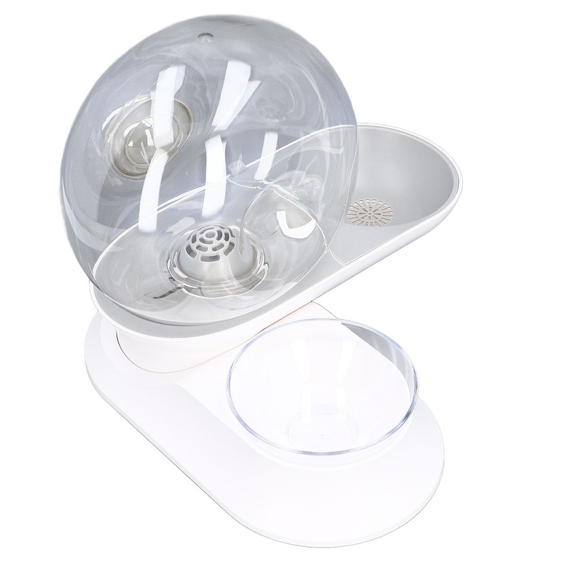 Pet Water Dispenser Food Feeder Cat Automatic Drinking Snail Shape