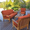Favoyard Deep Seat Patio Cushion Set 24 x 24 Inch