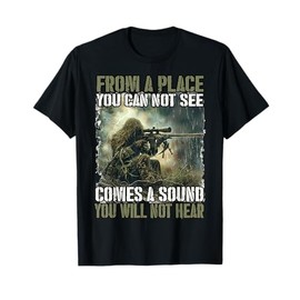 Sniper Infantry T Camouflage Suit Soldiers T-Shirt