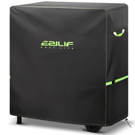Ezilif Barbecue covers, 90x70x110cm BBQ Covers Waterproof 420D Oxford Heavy Duty Large with Windproof Buckle and Reflective Handle, UV Tear-Resistant Gas BBQ Cover for Weber, Char Broil, Nexgrill