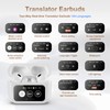 Mozeyerh Language Translator Earbuds, 144 Languages Two Way Real-time Translation