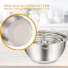 Wildone Mixing Bowls with Airtight Lids Set, 5PCS Stainless Steel