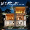 12 Pack 4 Inch 5CCT Ultra-Thin LED Recessed Ceiling Light