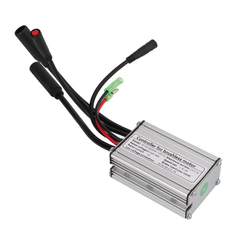 36V 48V 15A Electric Bike Sine Wave Controller 250W Brushless