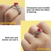 Ring Sizer Adjuster for Loose Rings, 16 Pack 8 Sizes