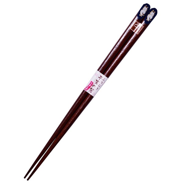 若狭 Coating Chopsticks hurimuki Zodiac Chopsticks Uh Billed Platypus 23 cm
