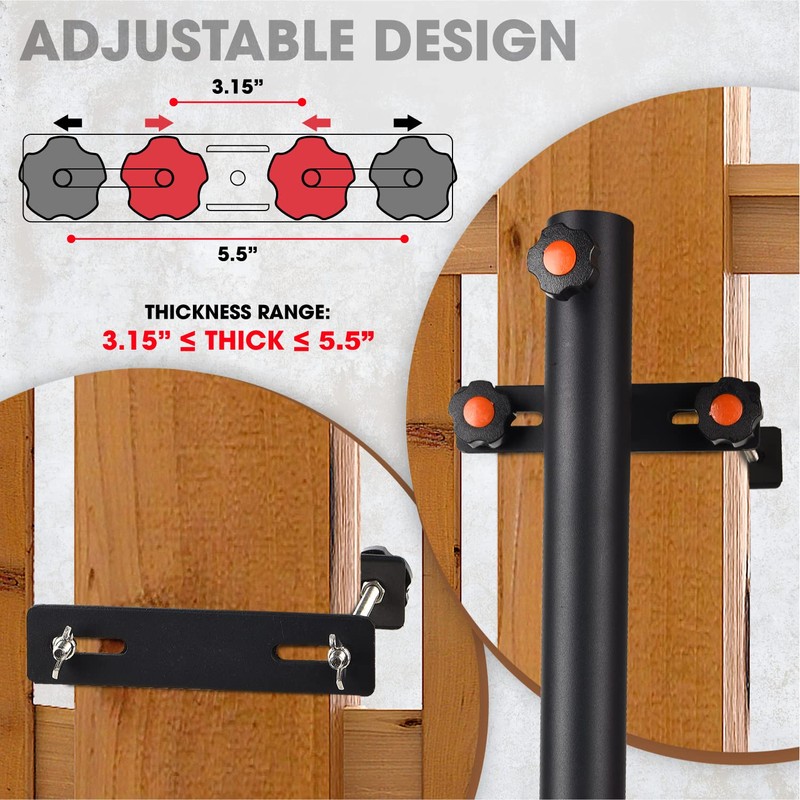 Patio Umbrella Holder, Heavy Duty Deck Umbrella Mount, Umbrella Holder