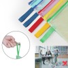 OFFCUP Document Bag A4, Pack of 5 Waterproof Zip Pockets,