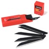 Gomake 9mm Utility Knife Replacement Blades,30 Degree Snap Off Carbon