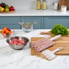 White Creative Kitchen Triple Meatball Maker, Meat Ball Scoop with