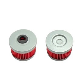 2 Pack Oil Filter Compatible with Honda TRX250 TRX300 Fourtrax 300 1988-2001 TRX350 TRX400EX TRX420FE TRX450ES TRX500FE XL250R XL350R XL600R Foreman 500 Replaces #HF1 13 15 412HM5A10 15412-HM5-A10