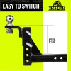 XPE Adjustable Trailer Hitch Ball Mount Fits 2" Receiver 9-1/2"