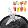 for Ninja Blender Blade Replacement Parts 7 Fins Ninja Blender