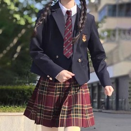 FASELE Necktie, Unisex, Unisex, Striped, Crown Pattern, Students, High School Students, Campus, Fashionable, Present, Popular, School, Interview, Job Hunting, red