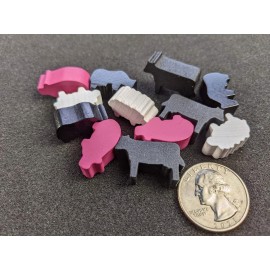 Board Game Modder Animeeples Agricola Style - Singe Piece, Pig