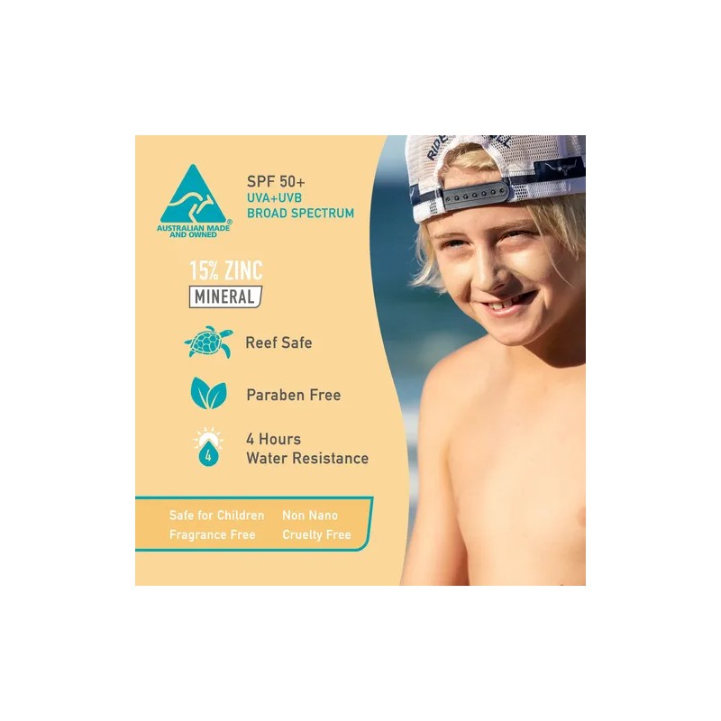 Sun Zapper Zinc Stick Light Skin Tone Spf 50+ 12g
