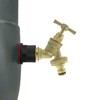 3/4" bsp Waterbutt Connector +Solid Brass bib tap with Click-Lock