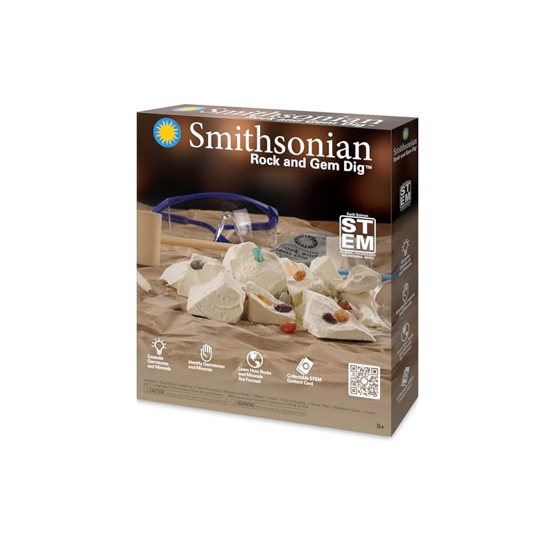 Smithsonian Rock and Gem Dig, Brown