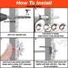 TOGGLER Toggle TC Commercial Drywall Anchor with Screws, Polypropylene, Made
