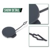 LQI Front Bumper Tow Hook Eye Cover Compatible with Jaguar