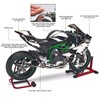 RZAPE Die Cast Motorcycle 1:6 Scale for Kawasaki H2R Motorcycle