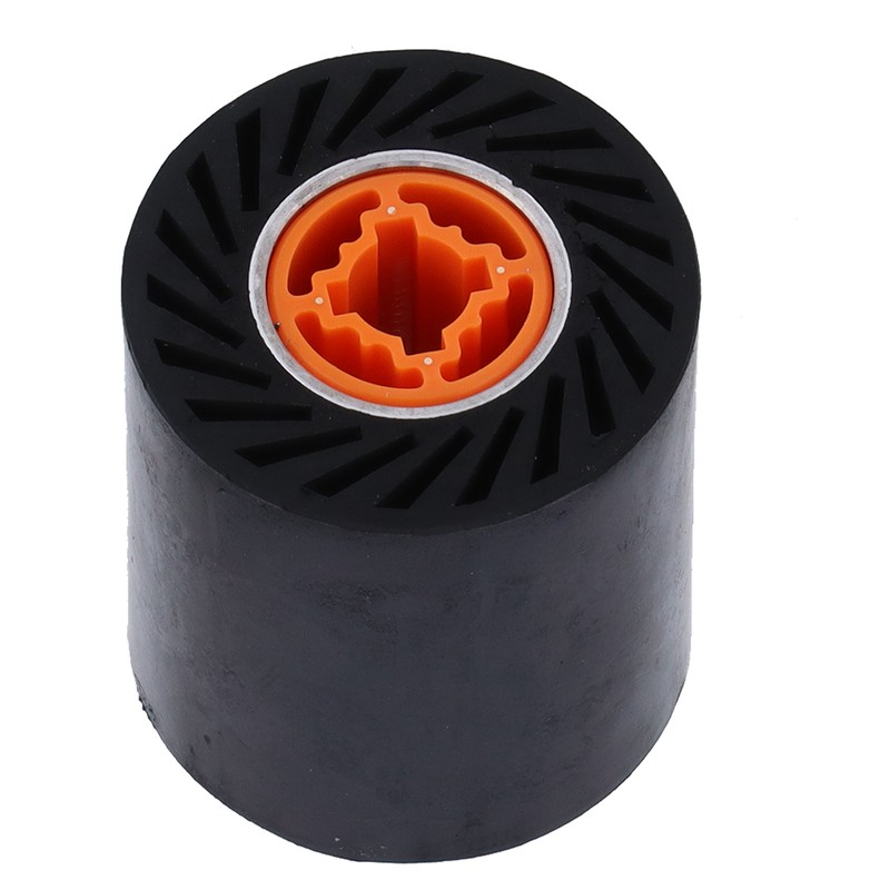 Wire Drawing Wheel Rubber Aluminum Core Polishing Burnishing Sand Roller