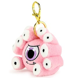 WizKids Games D&D: 3" Plush Charm - Beholder - Dungeons & Dragons, Wave 1 Collectible Keychain by Kidrobot