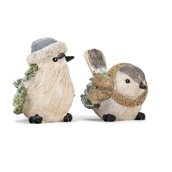 Napco Mirra N Me Winter Birds Figurines - 2 Assorted