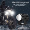 Car Headlamp Waterproof Powerful Spotlight Driving Projector Light Headlight SUV