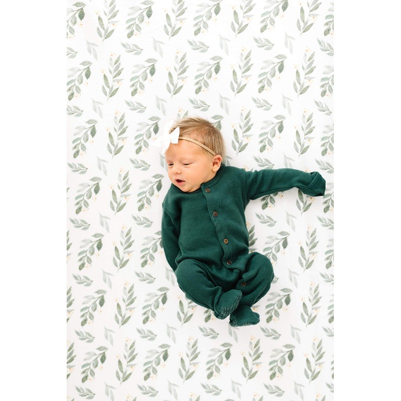 Copper Pearl Sábana Bajera de Punto de Primera Calidad, 0,60