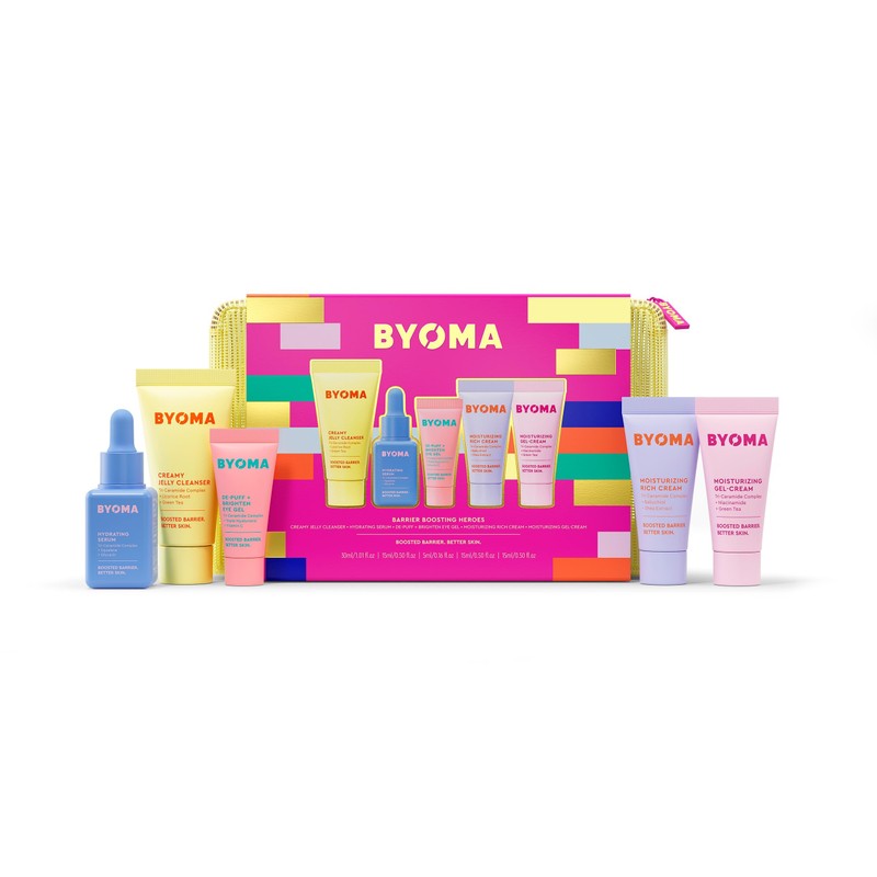 BYOMA Mini Heroes Set de Introducción con Neceser, Kit de
