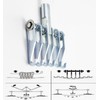 6-Claw Hook Dent Puller Tool - Heavy Duty Adjustable M16