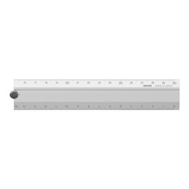 Midori Multi Aluminium Ruler 30cm Silver (42253006)