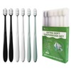 EasyHonor Extra Toothbrush for Sensitive Gums, Micro Fur Manual Toothbrush