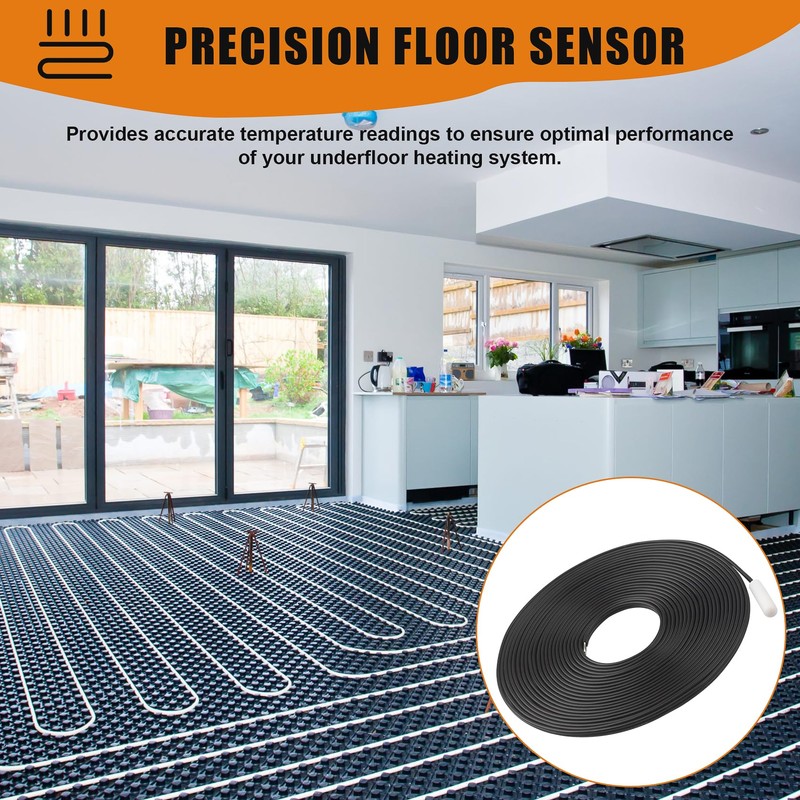 ​AC11201 Floor Temperature Sensor, Compatible with Honeywell Underfloor Heating Systems