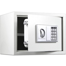 ICHIFUJI Security Box, Home Use, Numeric Keypad, Anti-Theft Safe