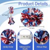 Lovecheer 2PCS Red Blue White Cheerleading Pom Poms Metallic Cheer