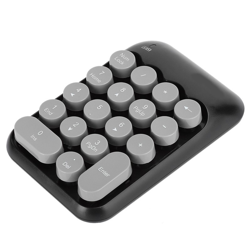 2.4G Wireless Keyboard Mini 18 Keys Numeric Keypad Comfortable Typing