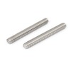 sourcing map 304 Stainless Steel Full Threaded Rod Hardware M8