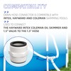 PalpitateC Pool Split Hose Connector Compatible with Intex Coleman Swimming