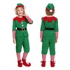 LIATIANYDX Elf Costume for Kids Girl and boy Christmas elf