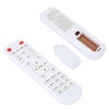 White Remote Control Controller Replacement for Projector, ABS Material, 33ft
