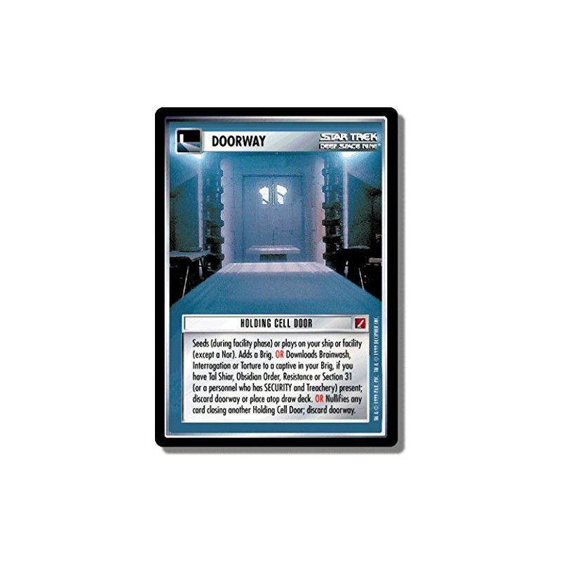 Decipher Star Trek CCG 1E BOG Blaze of Glory Holding