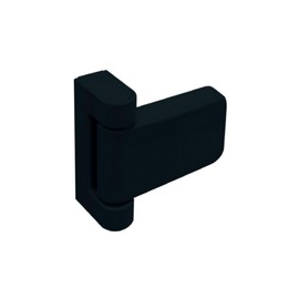 UAP 3D Adjustable T Flag Axis Door Hinges - High Security for All External uPVC Doors - Universal, Non-Handed Design for Optimal Functionality and Versatile Installation (23mm Rebate Black)