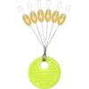 Drchoer Bobber Stoppers for Fishing Line: 150pcs Sinker Float Stops